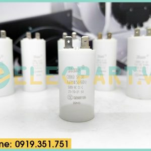 Tụ điện Dianz CBB60 4uF, 500VAC Giắc cắm