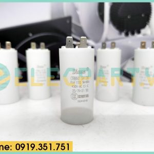 Tụ điện Dianz CBB60 8uF, 450VAC Giắc cắm