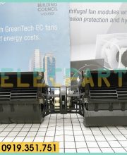 Quạt tản nhiệt EC FAN EBMPAPST K3G146-AD01-01, 230VAC, 146mm