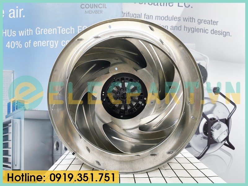 Quạt tản nhiệt EBMPAPST R4E355-AL02-06, 230VAC, 355mm