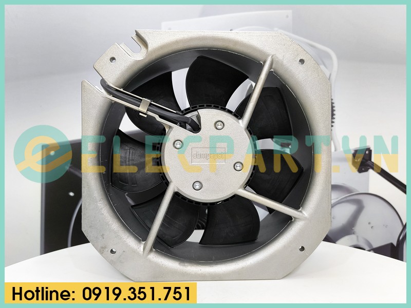 Quạt tản nhiệt EBMPAPST W3G200-HD01-03, 200-240VAC, 225x225x80mm