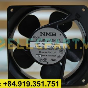 Quạt tản nhiệt NMB 11938MB-A1N-EA, 115VAC, 120x120x38mm