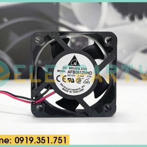 Quạt biến tần DELTA AFB0512VHD, 12VDC, 50x50x20mm