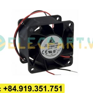 Quạt biến tần DELTA FFB0612EHE, 12VDC, 60x60x38mm