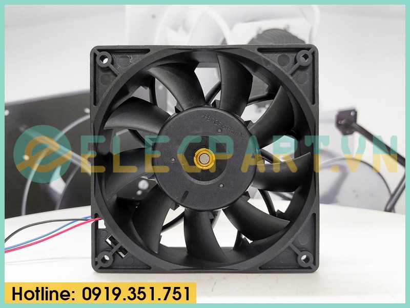 Quạt biến tần DELTA FFB1224EHE, 24VDC, 120x120x38mm