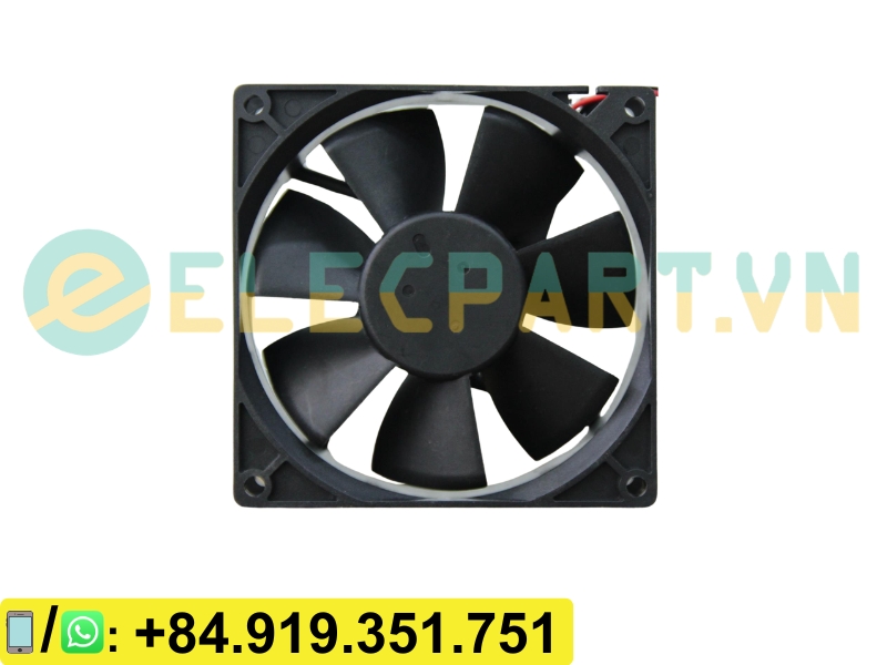 Quạt tản nhiệt EBMPAPST 3414NH, 24VDC, 92x92x25mm