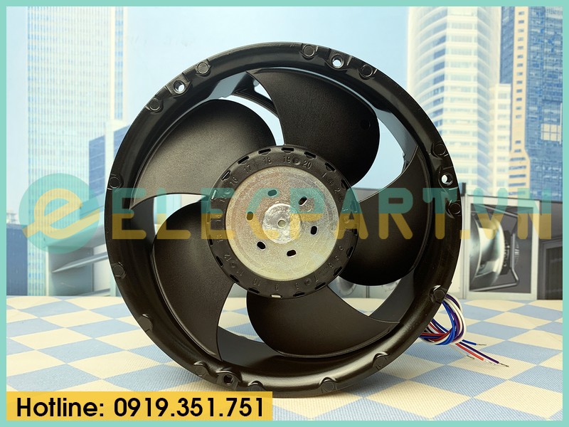 Quạt tản nhiệt EBMPAPST 6314/2MP, 24VDC, 172x51mm