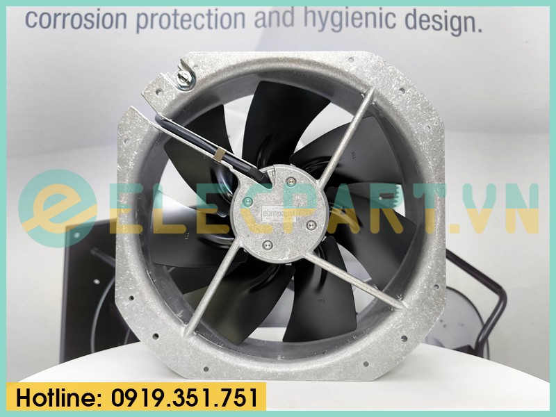 Quạt tản nhiệt EBMPAPST W2E250-HL06-01, 230VAC, 280x280x80mm