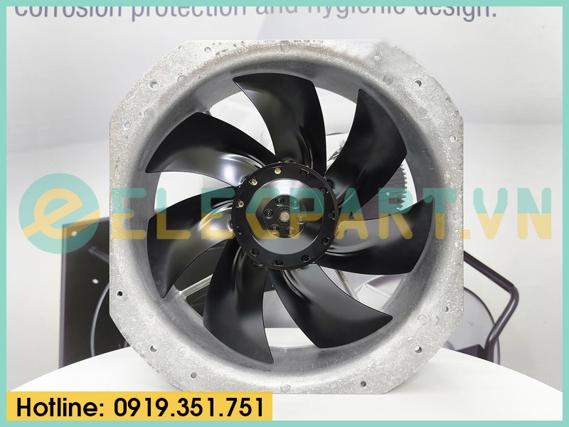 Quạt tản nhiệt EBMPAPST W2E250-HL06-01, 230VAC, 280x280x80mm