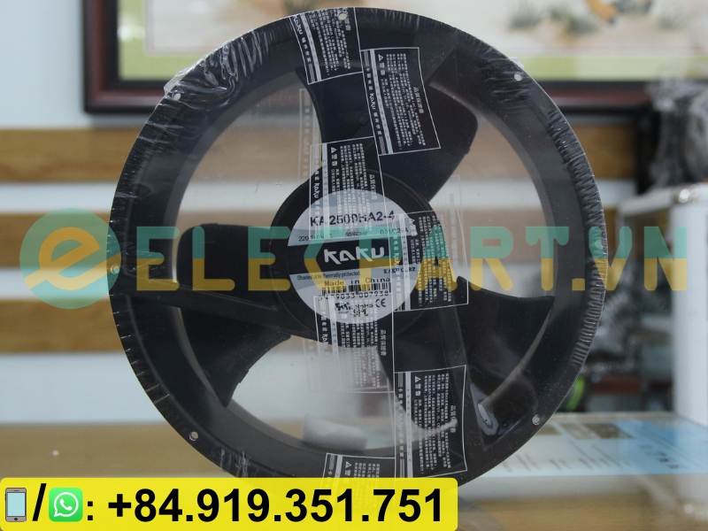 Quạt tản nhiệt KAKU KA2509HA2-4, 220-240VAC, 254x89mm