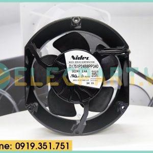 Quạt biến tần NIDEC SERVO D1751P24B8PP340, 24VDC, 172x150x51mm