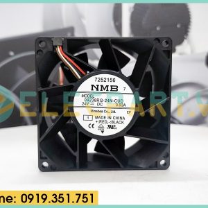Quạt tản nhiệt NMB 09238RG-24N-CUD, 24VDC, 92x92x38mm