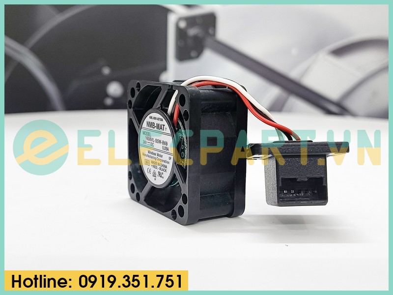 Quạt biến tần NMB 1608VL-S5W-B69(A90L-0001-0575#A), 24VDC, 40x40x20mm
