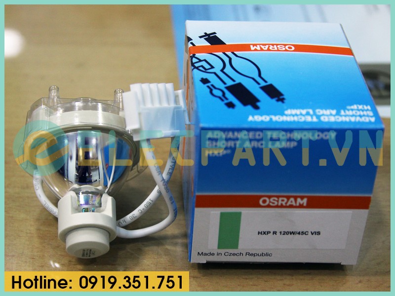 Bóng đèn OSRAM HXP R 120 W/45 C VIS, 85V, 120W