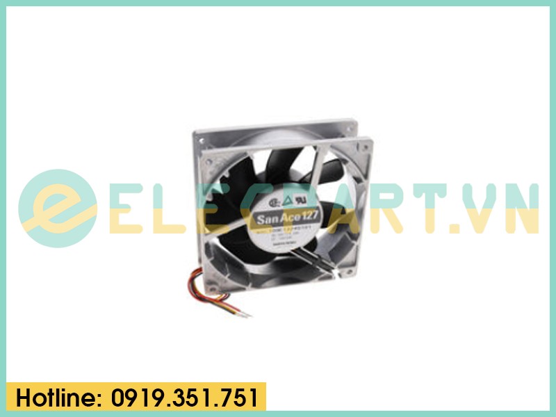 Quạt biến tần SANYO DENKI 109E1324A105, 24VDC, 127x127x38mm