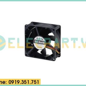 Quạt biến tần SANYO DENKI 9G0924G101, 24VDC, 92x92x38mm
