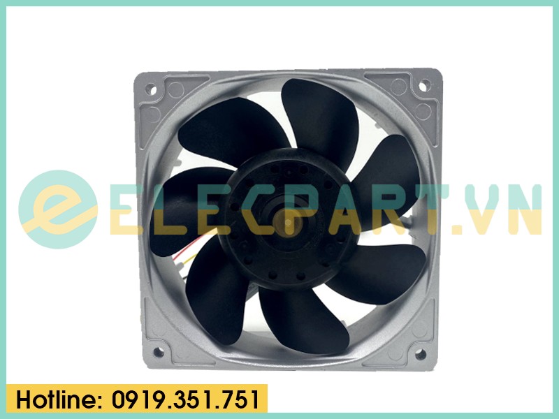 Quạt biến tần SANYO DENKI 9GL1224J1J01, 24VDC, 120x120x38mm