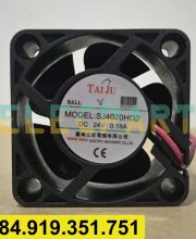 Quạt biến tần TAIWAN SANJU SJ4020HD2, 24VDC, 40x40x20mm