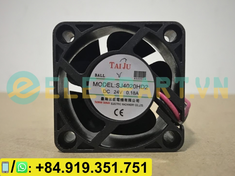 Quạt biến tần TAIWAN SANJU SJ4020HD2, 24VDC, 40x40x20mm