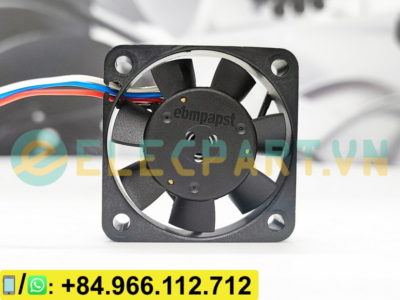 Quạt tản nhiệt EBMPAPST 414F/2, 24VDC, 40x40x10mm