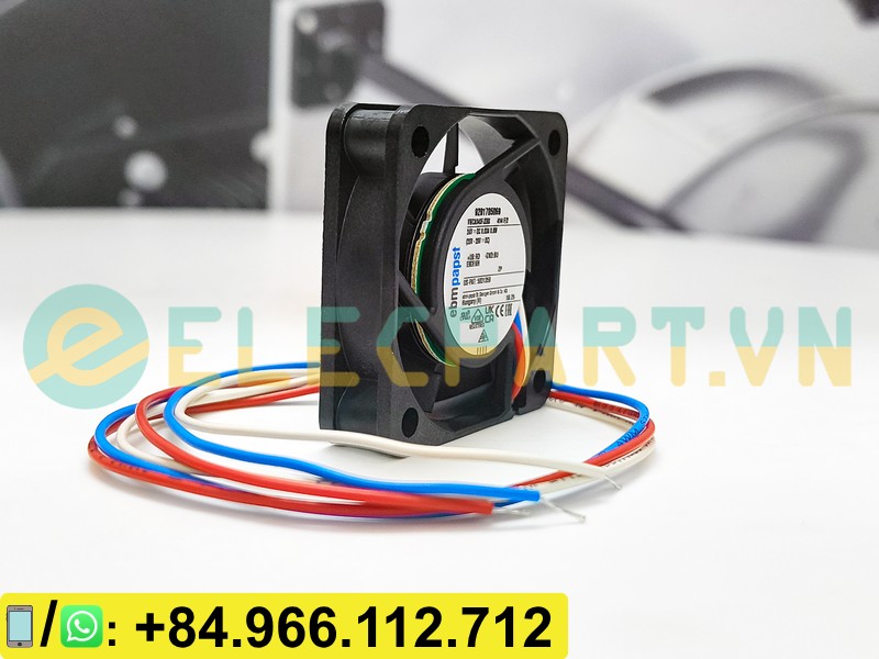 Quạt tản nhiệt EBMPAPST 414F/2, 24VDC, 40x40x10mm