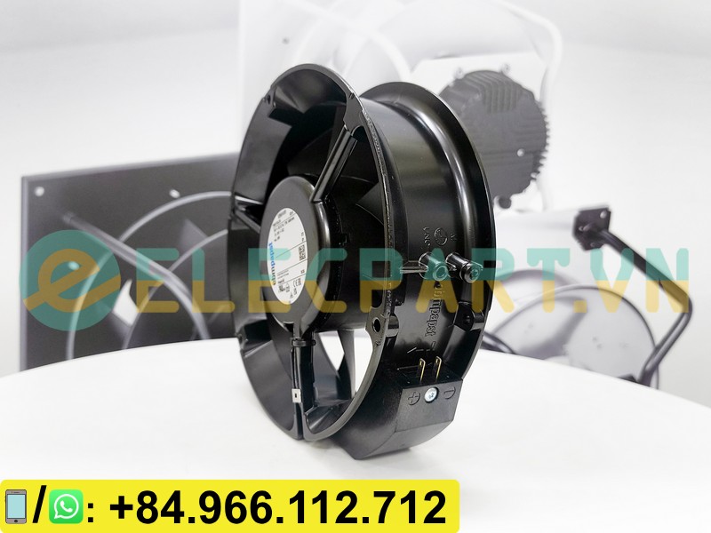 Quạt tản nhiệt EBMPAPST 6224N, 24VDC, 172x51mm