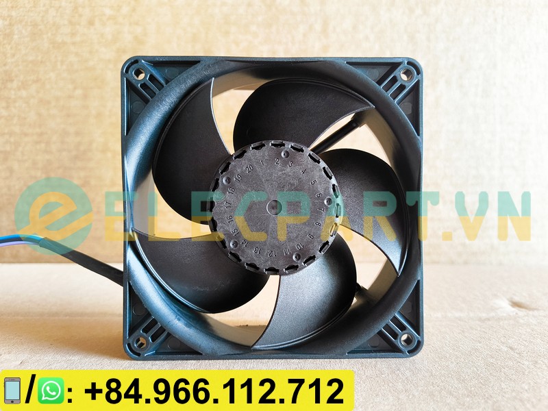 Quạt tản nhiệt EBMPAPST ACi4400/2HHP, 100~240VAC, 120x120x38mm