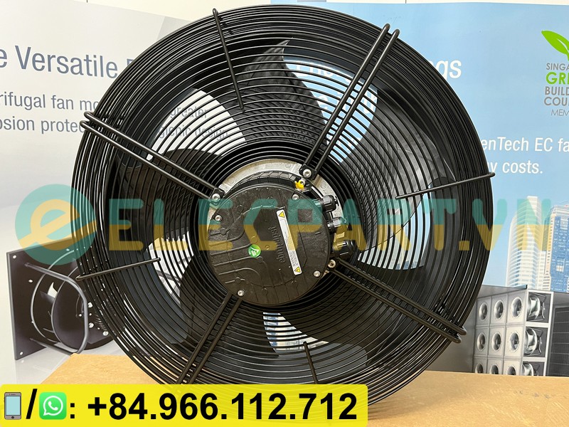 Quạt tản nhiệt EBMPAPST S3G500-ZQ12-90, 3 Pha, 380~480VAC, 500mm