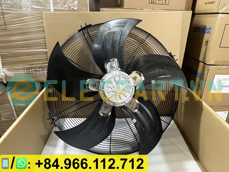 Quạt dàn lạnh EBMPAPST S6D800-CD01-01, 400VAC, 800mm