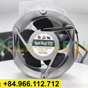 Quạt biến tần SANYO DENKI 109E5748C505, 48VDC, 172x150x51mm