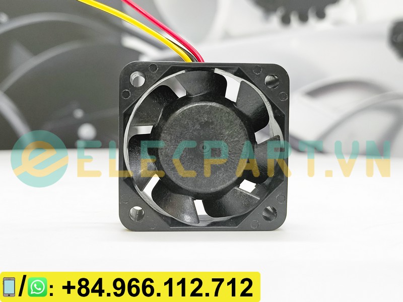 Quạt biến tần SANYO DENKI 109P0424H7D01, 24VDC, 40x40x15mm