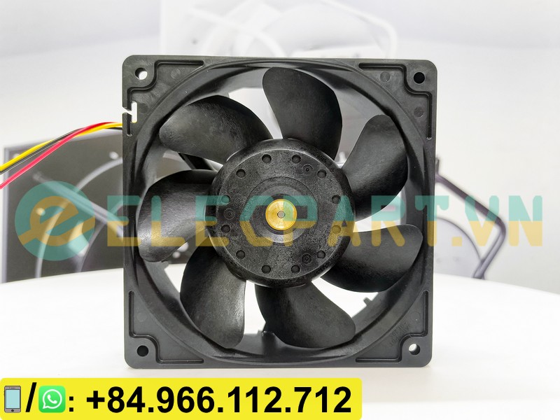 Quạt biến tần SANYO DENKI 9G1224H1D01, 24VDC, 120x120x38mm
