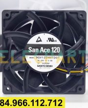 Quạt biến tần SANYO DENKI 9GV1224H1D01, 24VDC, 120x120x38mm