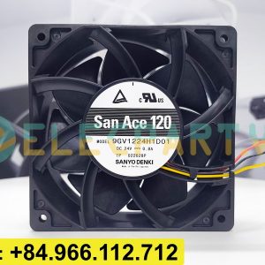 Quạt biến tần SANYO DENKI 9GV1224H1D01, 24VDC, 120x120x38mm