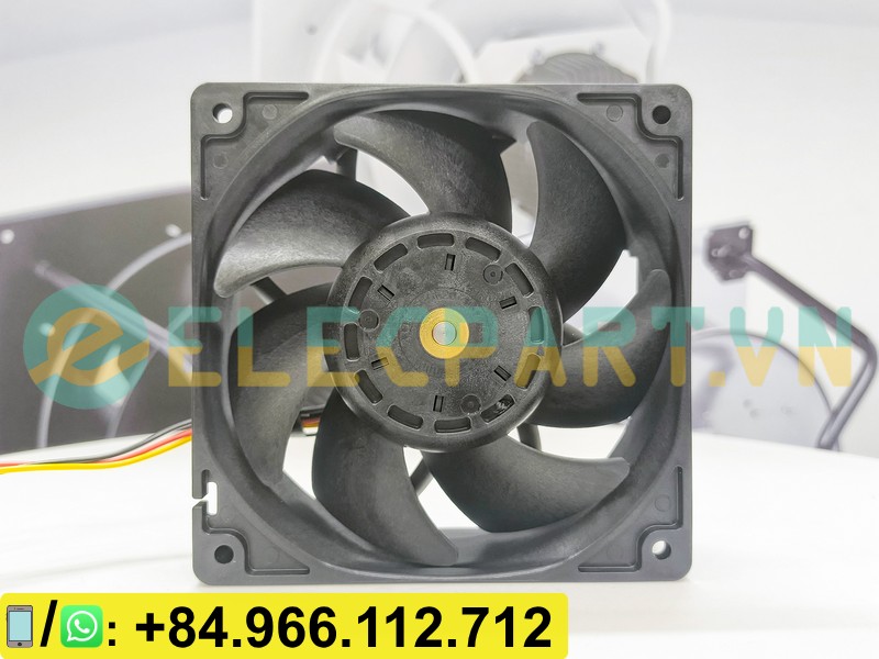 Quạt biến tần SANYO DENKI 9GV1224H1D01, 24VDC, 120x120x38mm