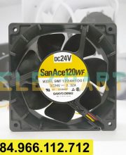 Quạt chống nước SANYO DENKI 9WF1224H1D01, 24VDC, 120x120x38mm
