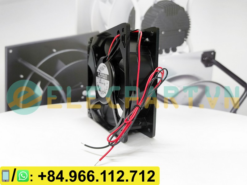Quạt tản nhiệt ADDA AD1224HB-F51, 24VDC, 120x120x38mm