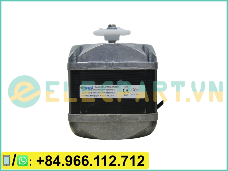 Motor quạt EBMPAPST M4Q045-EA01-01/C01 dùng cho tủ đông, 230VAC