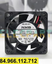 Quạt tản nhiệt NMB 2406VL-S5W-B79, 24VDC, 60x60x15mm