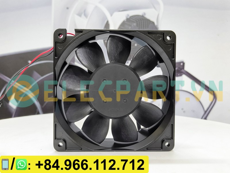 Quạt tản nhiệt NMB 4715SL-05W-B60, 24VDC, 120x120x38mm