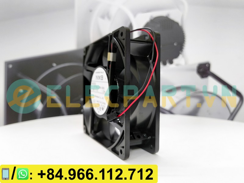 Quạt tản nhiệt NMB 4715SL-05W-B60, 24VDC, 120x120x38mm