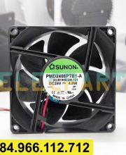 Quạt biến tần SUNON PMD2408PTB1-A, 24VDC, 80x80x25mm