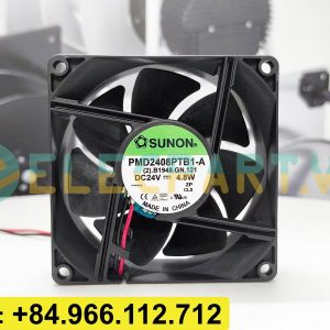 Quạt biến tần SUNON PMD2408PTB1-A, 24VDC, 80x80x25mm