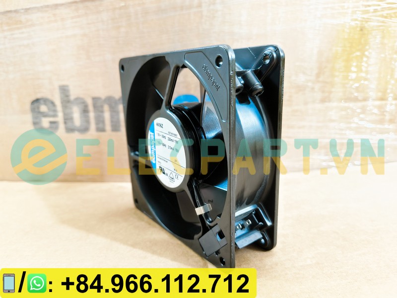 Quạt tản nhiệt EBMPAPST 4606Z, 115VAC, 120x120x38mm