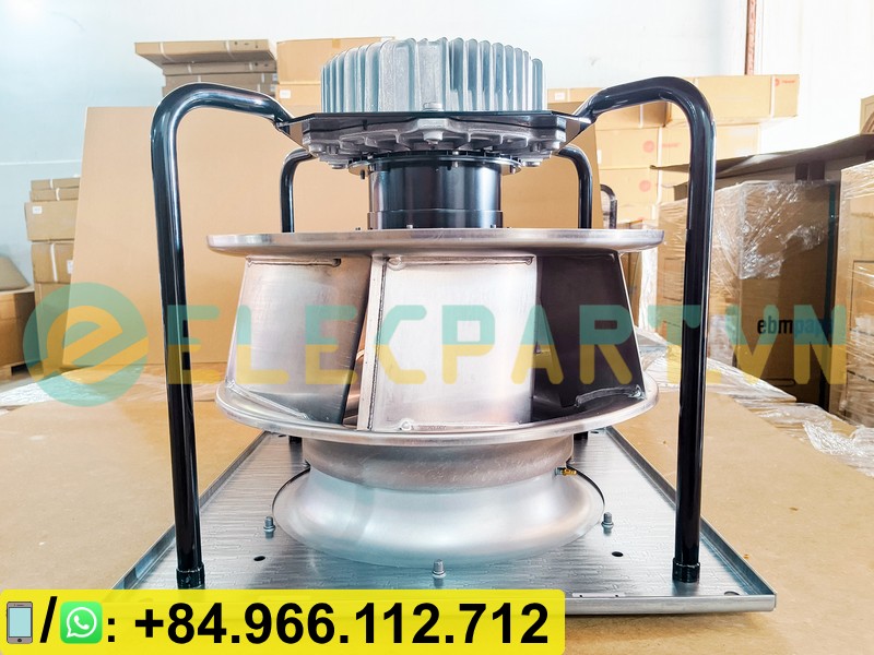 Quạt cho AHU EBMPAPST K3G400-PI92-05, 3 Pha, 380~480VAC, 1250Pa, 10020m³/h