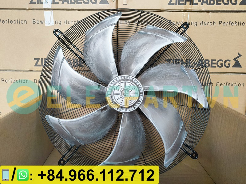 Quạt dàn ngưng ZIEHL-ABEGG FN063-6EK.4I.V7P1, 230VAC, 630mm