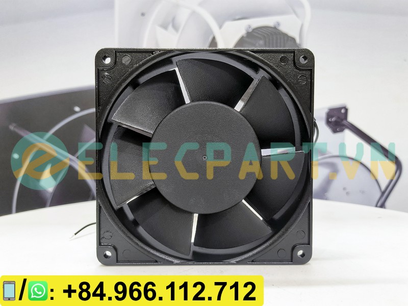 Quạt tản nhiệt COMMONWEALTH FP-108-7 S1-B, 220-240VAC, 127x127x38mm