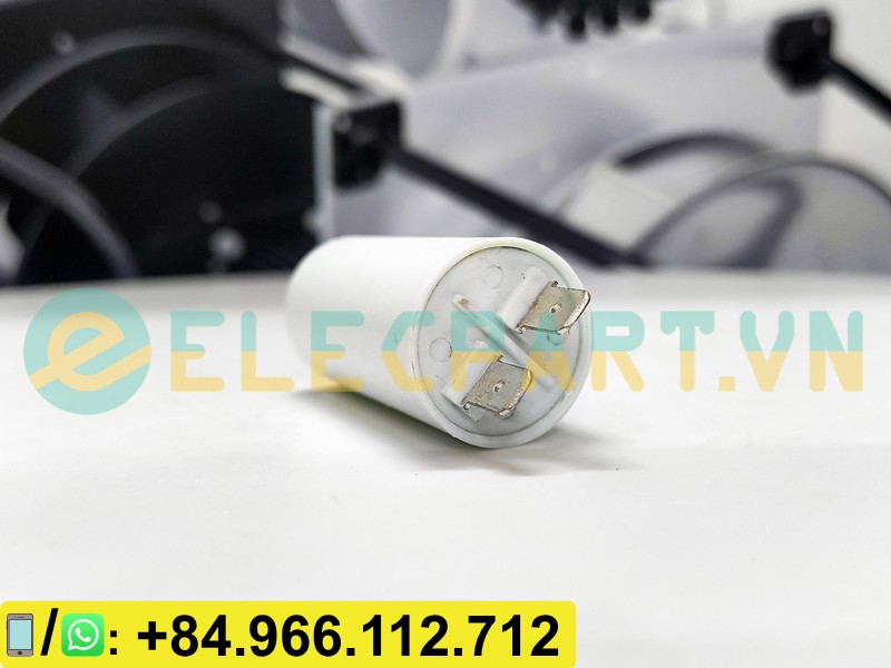 Tụ điện Dianz CBB60 3uF, 450VAC Giắc cắm