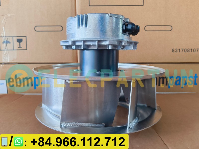 Quạt cho FFU EBMPAPST R3G280-AU11-C1, 3 Pha, 380~480VAC, 1000Pa, 3935m³/h