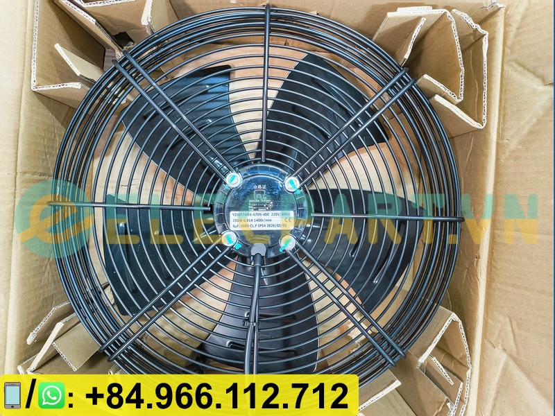 Quạt dàn lạnh MAER YDWF74M4-470N-400, 220VAC, 400mm